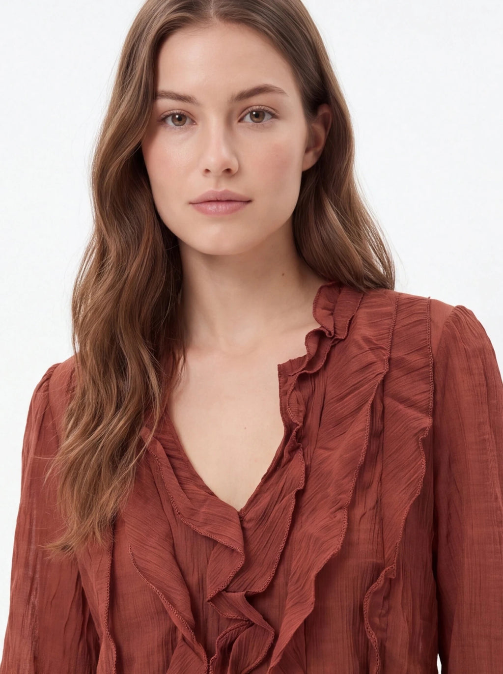 Blusa caldera con volantes - La Flamencona Accesorios