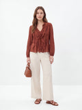 Blusa caldera con volantes - La Flamencona Accesorios