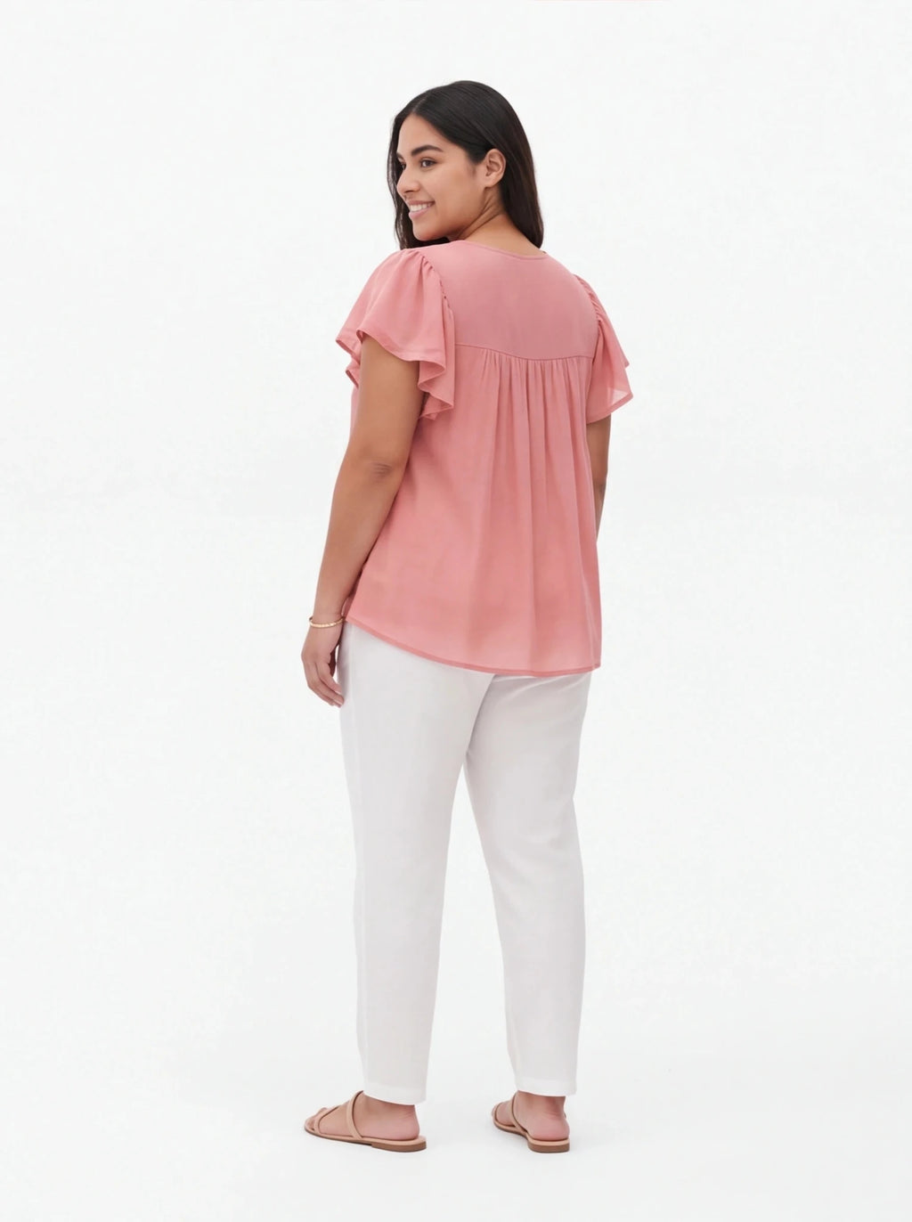 BLUSA CORAL - La Flamencona Accesorios