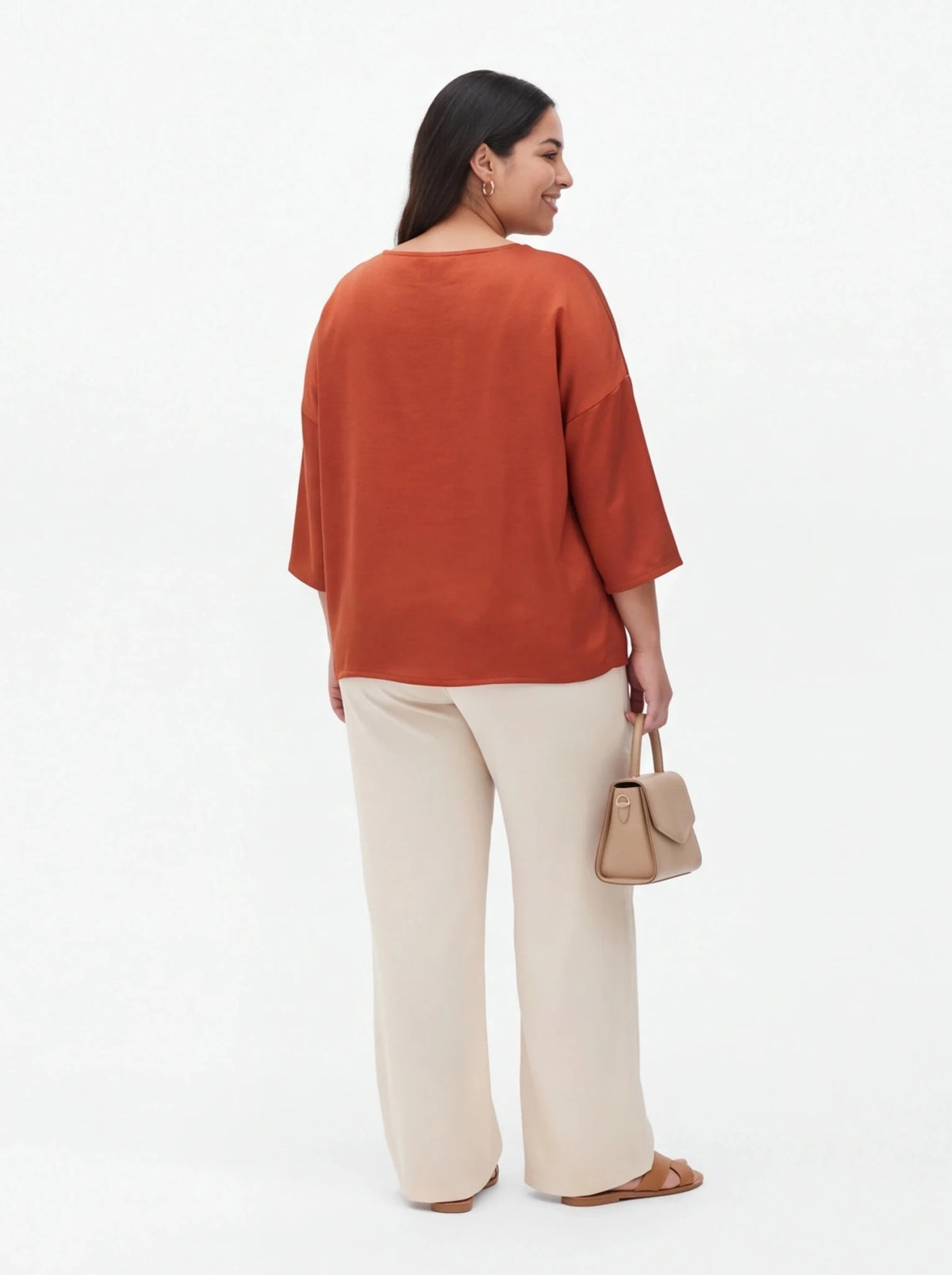 Blusa satinada caldera - La Flamencona Accesorios