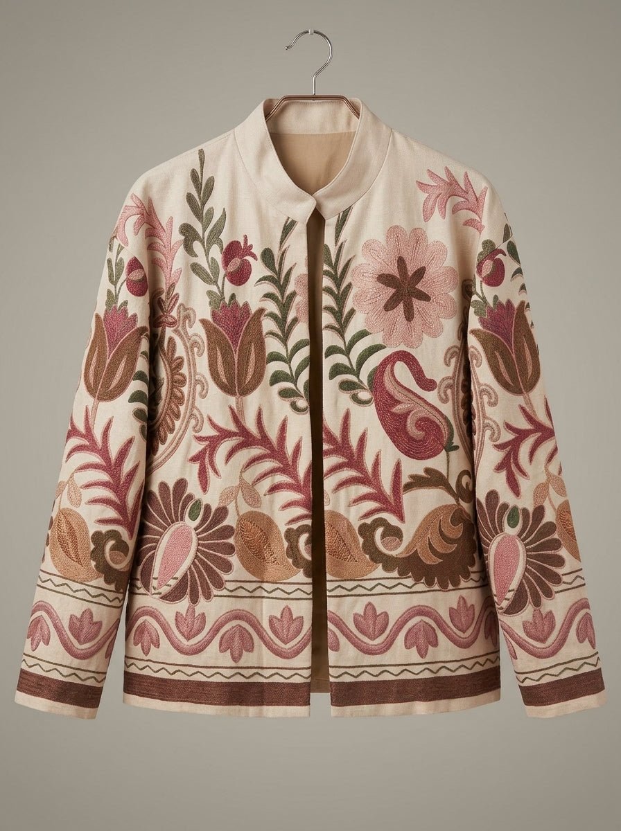 Chaqueta Boho Antelina - La Flamencona Accesorios