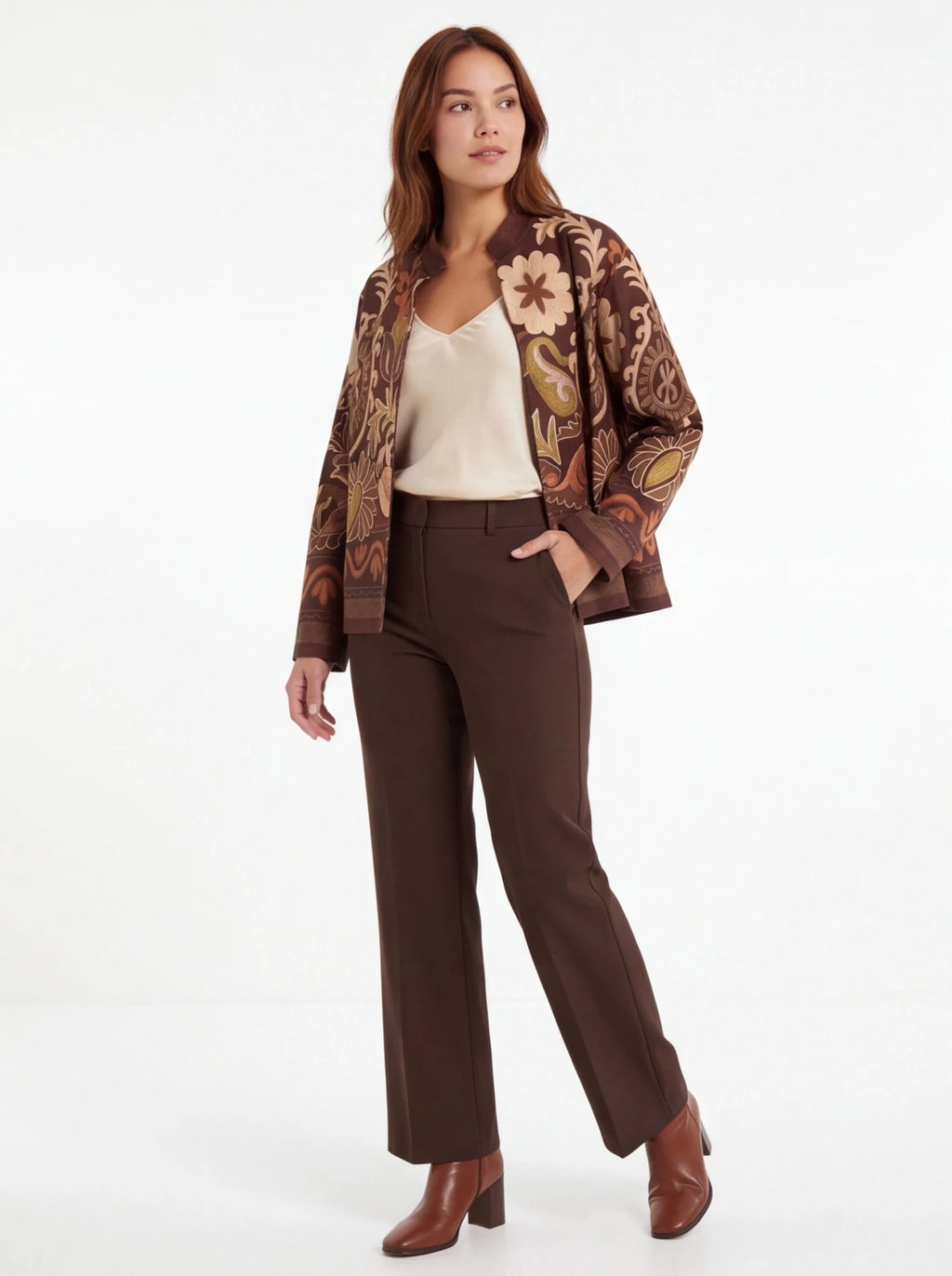Chaqueta Boho Antelina - La Flamencona Accesorios