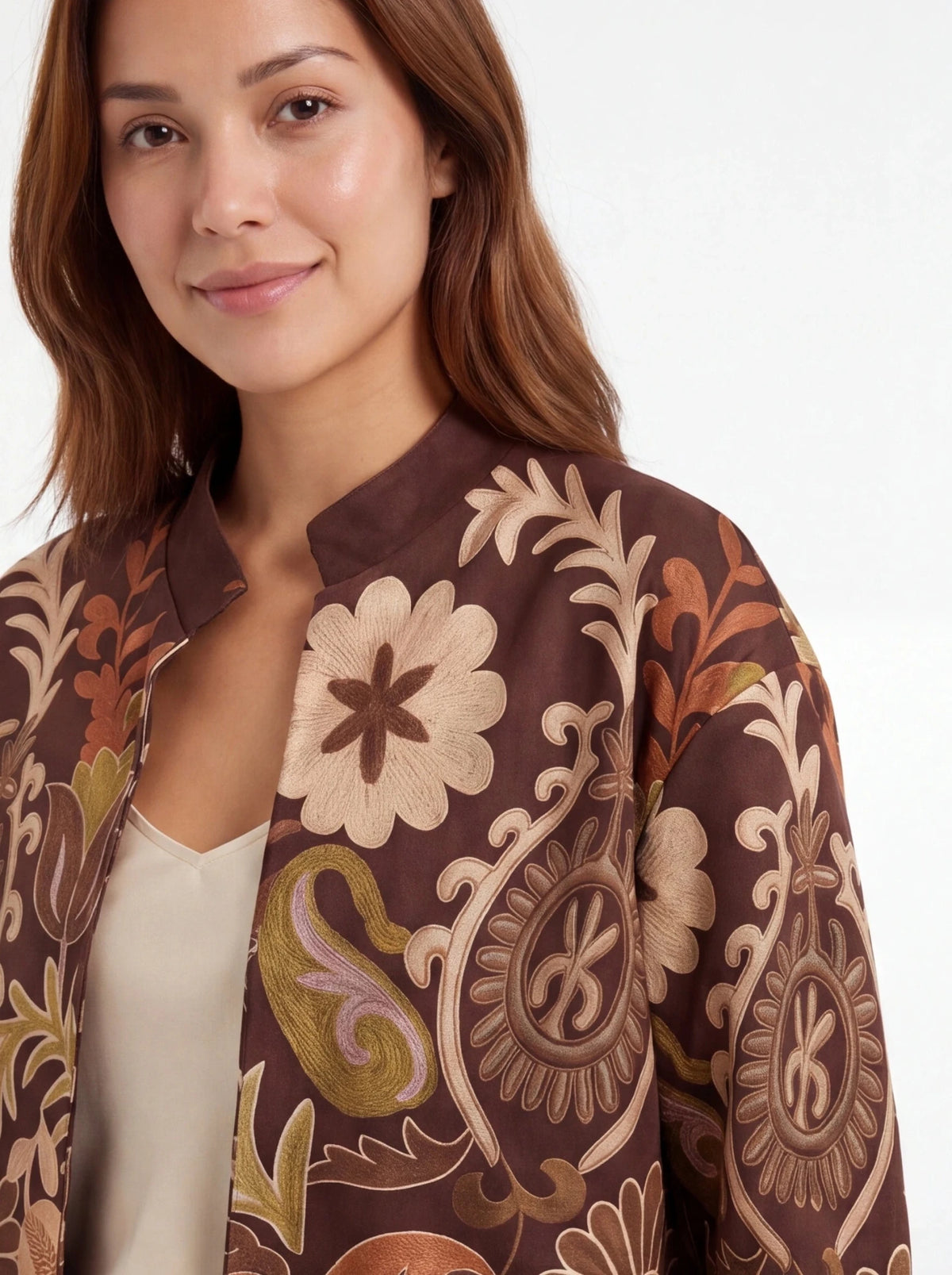 Chaqueta Boho Antelina - La Flamencona Accesorios