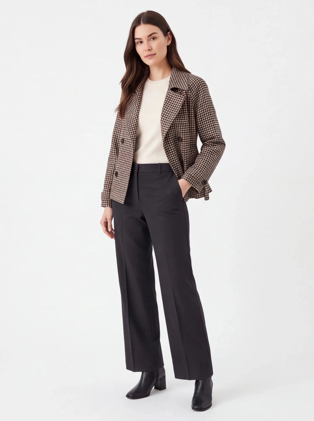 Chaqueta trench chocolate - La Flamencona Accesorios