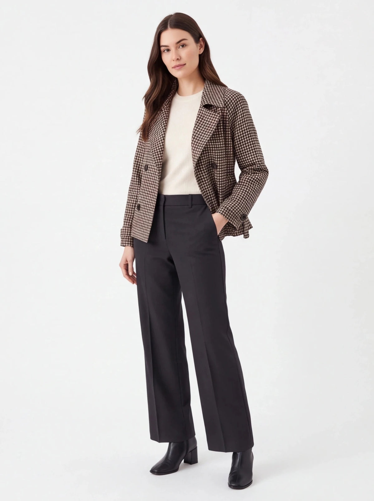 Chaqueta trench chocolate - La Flamencona Accesorios