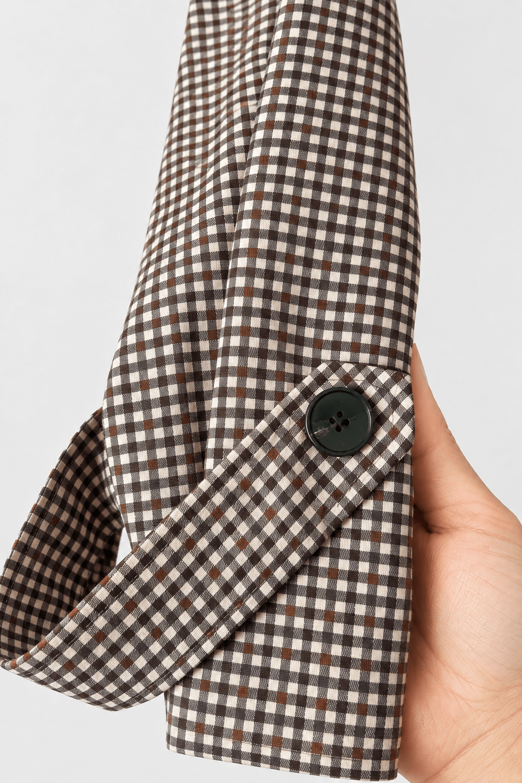 Chaqueta trench chocolate - La Flamencona Accesorios
