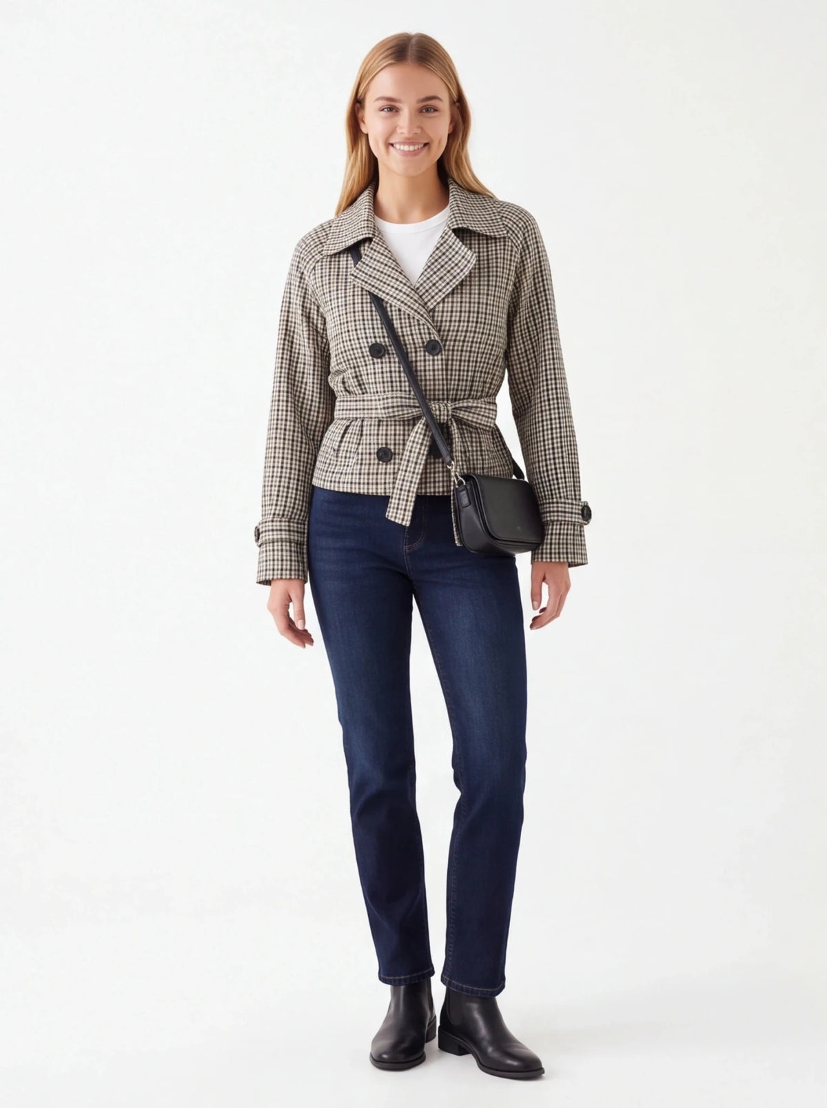 Chaqueta trench verde - La Flamencona Accesorios
