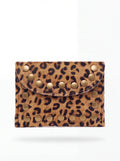 Clutch de Pelo con Estampado Leopardo - La Flamencona Accesorios