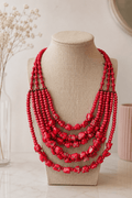 COLLAR ROJO - La Flamencona Accesorios