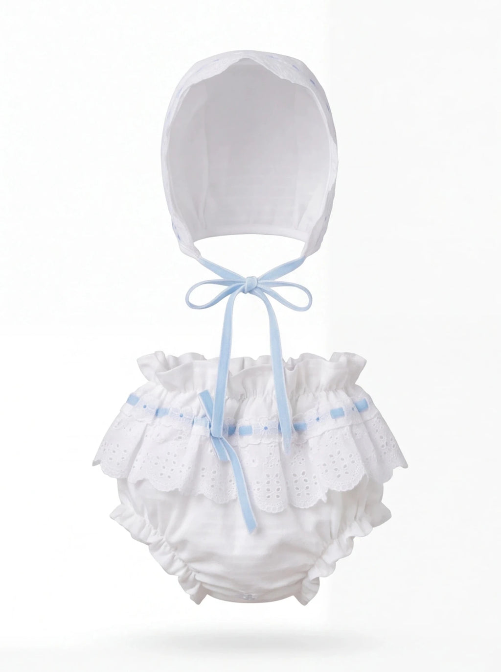 Conjunto cubre y capota azul - La Flamencona Accesorios