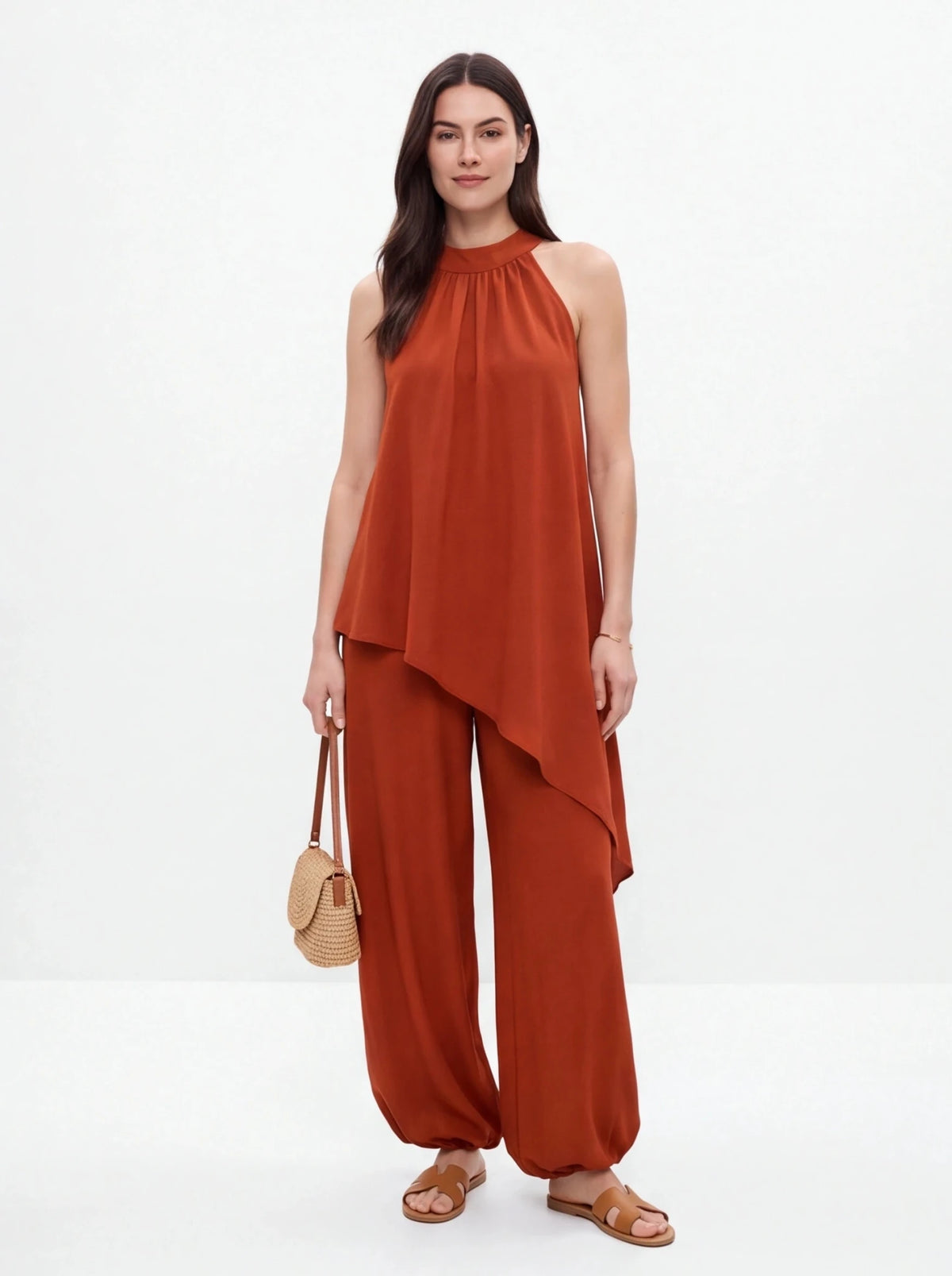 Conjunto de ropa asimétrico talla única - La Flamencona Accesorios