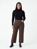 Jeans animal print leopardo - La Flamencona Accesorios