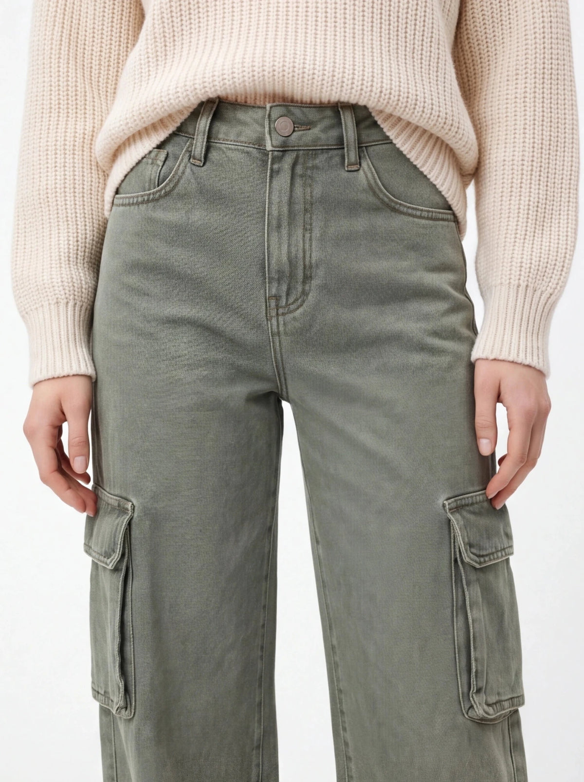 Jeans Cargo: Comodidad y Estilo para Tu Look Diario - La Flamencona Accesorios