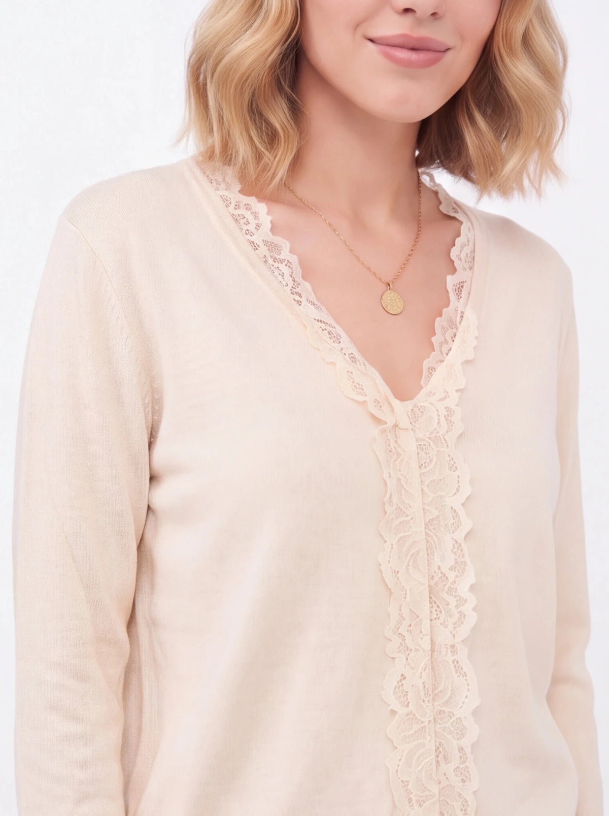 Jersey de Encaje Elegante y Ligero para Mujer - La Flamencona Accesorios
