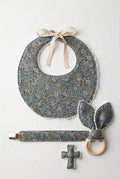 Pack babero chupetero cruz - La Flamencona Accesorios