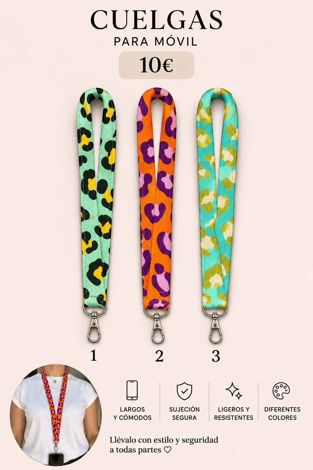 PACK CUELGA + LLAVERO - La Flamencona Accesorios