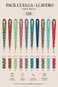PACK CUELGA + LLAVERO - La Flamencona Accesorios