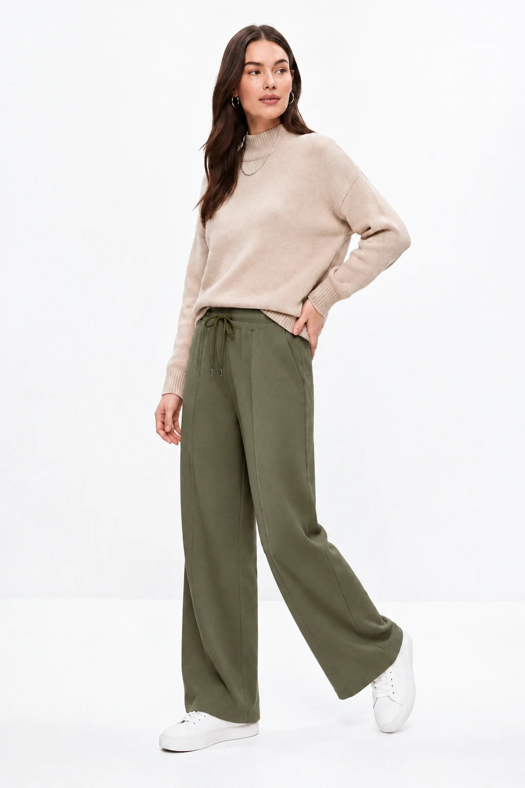 Pantalón chándal wide leg - La Flamencona Accesorios