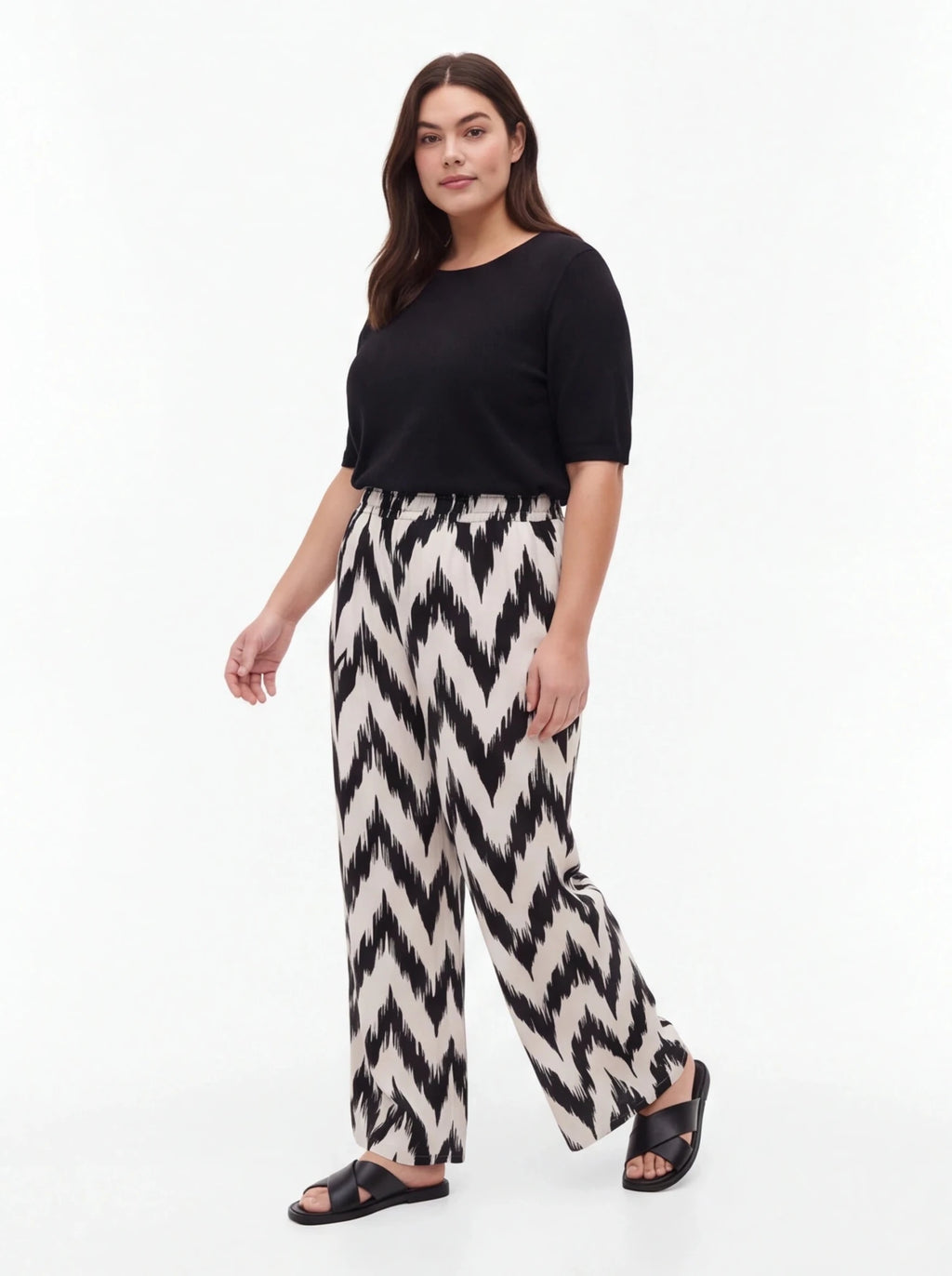 Pantalón largo estampado mujer - La Flamencona Accesorios