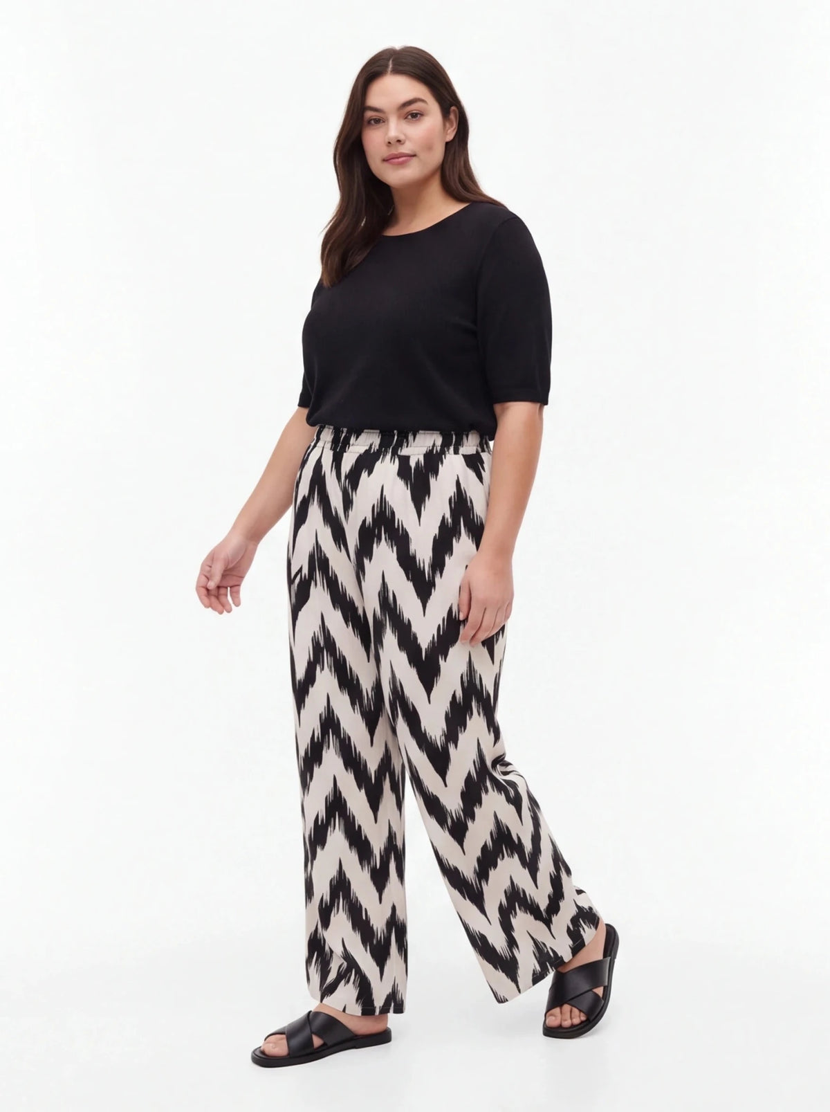 Pantalón largo estampado mujer - La Flamencona Accesorios