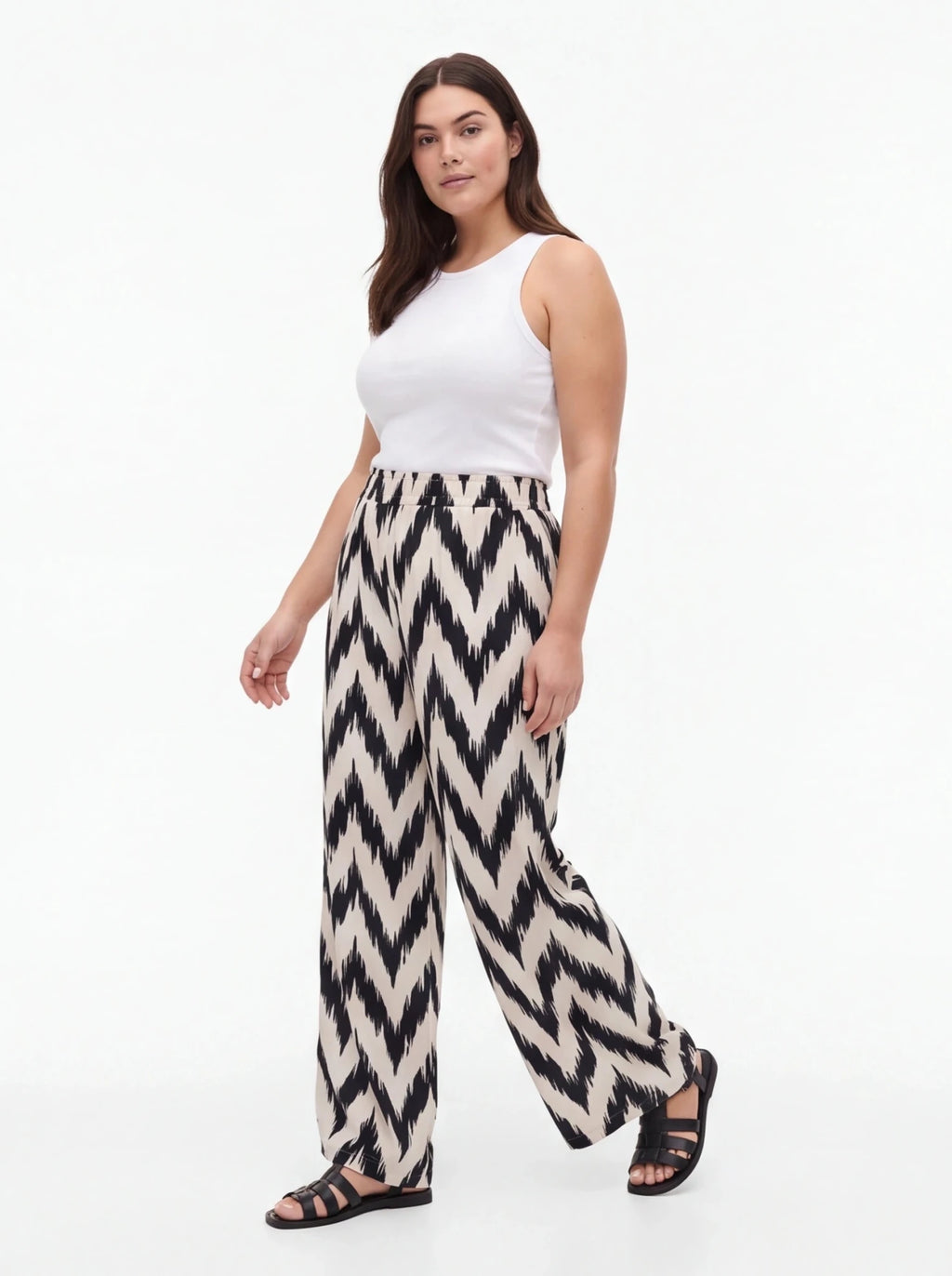 Pantalón largo estampado mujer - La Flamencona Accesorios
