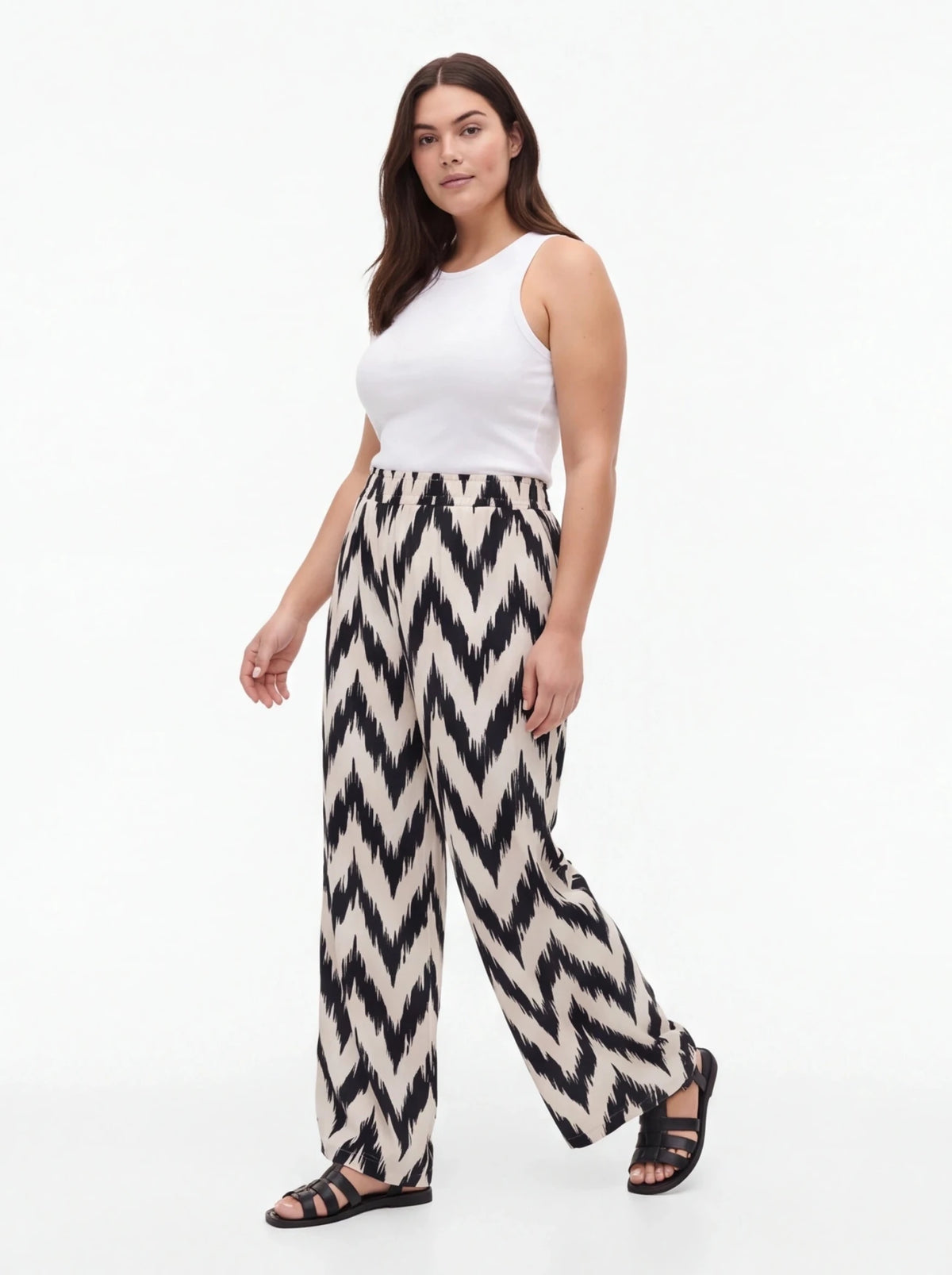 Pantalón largo estampado mujer - La Flamencona Accesorios