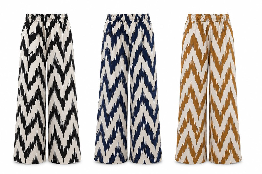 Pantalón largo estampado mujer - La Flamencona Accesorios
