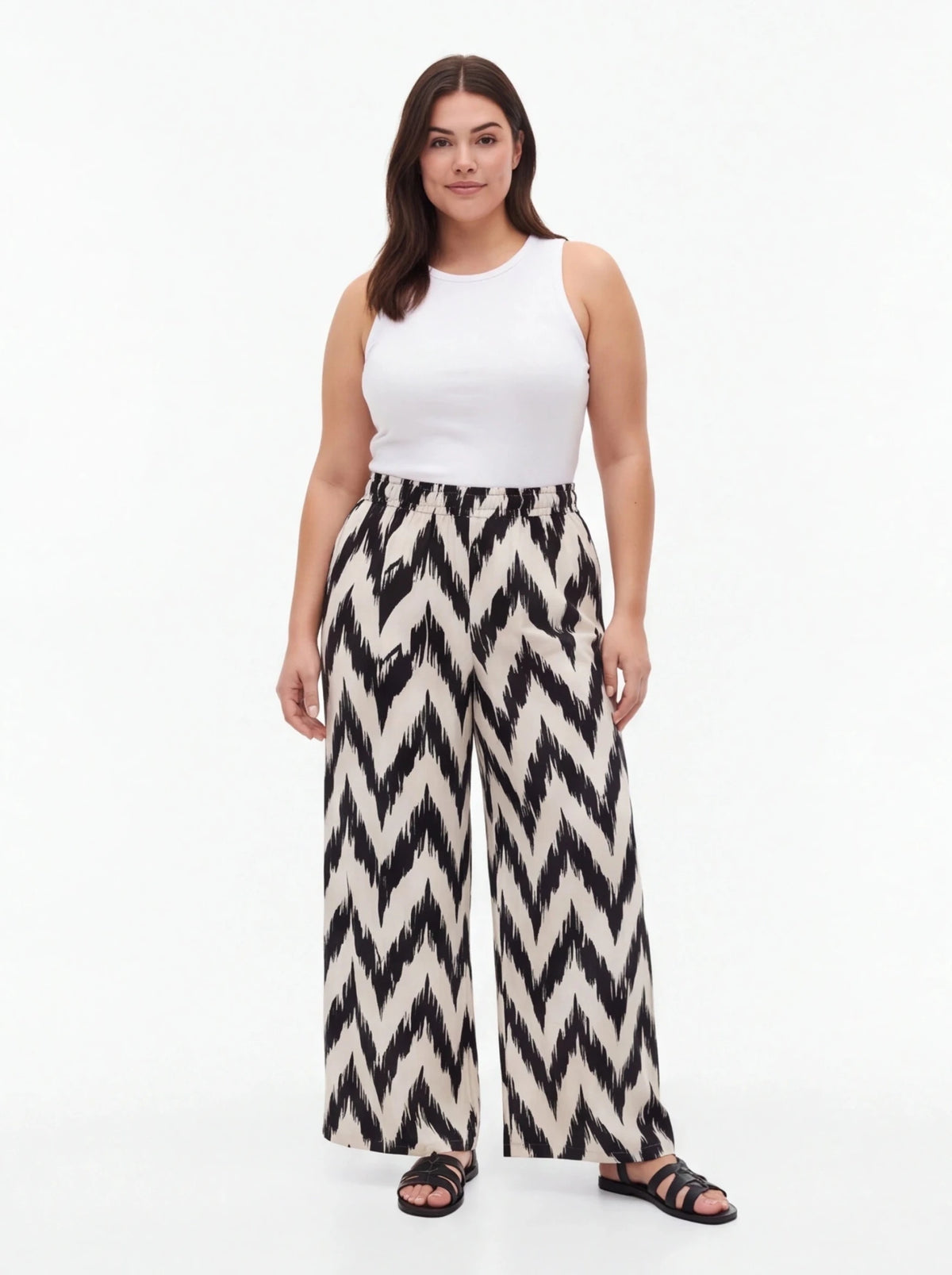 Pantalón largo estampado mujer - La Flamencona Accesorios