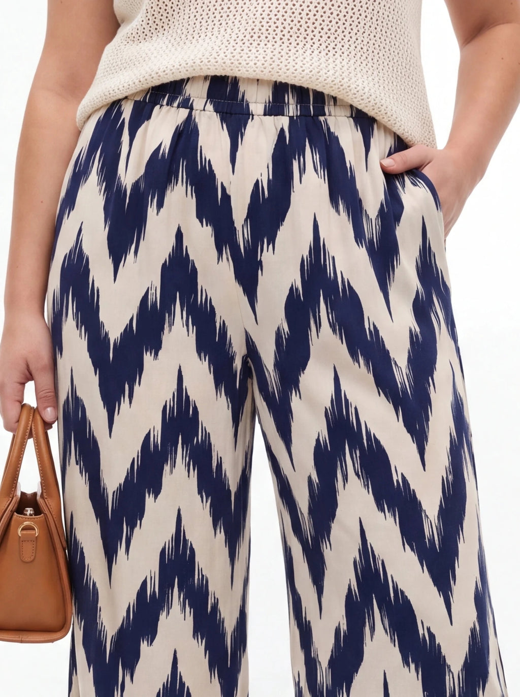 Pantalón largo estampado mujer - La Flamencona Accesorios