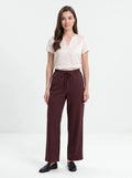 Pantalón rayas diplomáticas Burdeos - La Flamencona Accesorios
