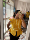 Top con hombreras talla única XS a XL - La Flamencona Accesorios