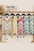 Top de hilo talla única pecho máximo 130 cm - La Flamencona Accesorios