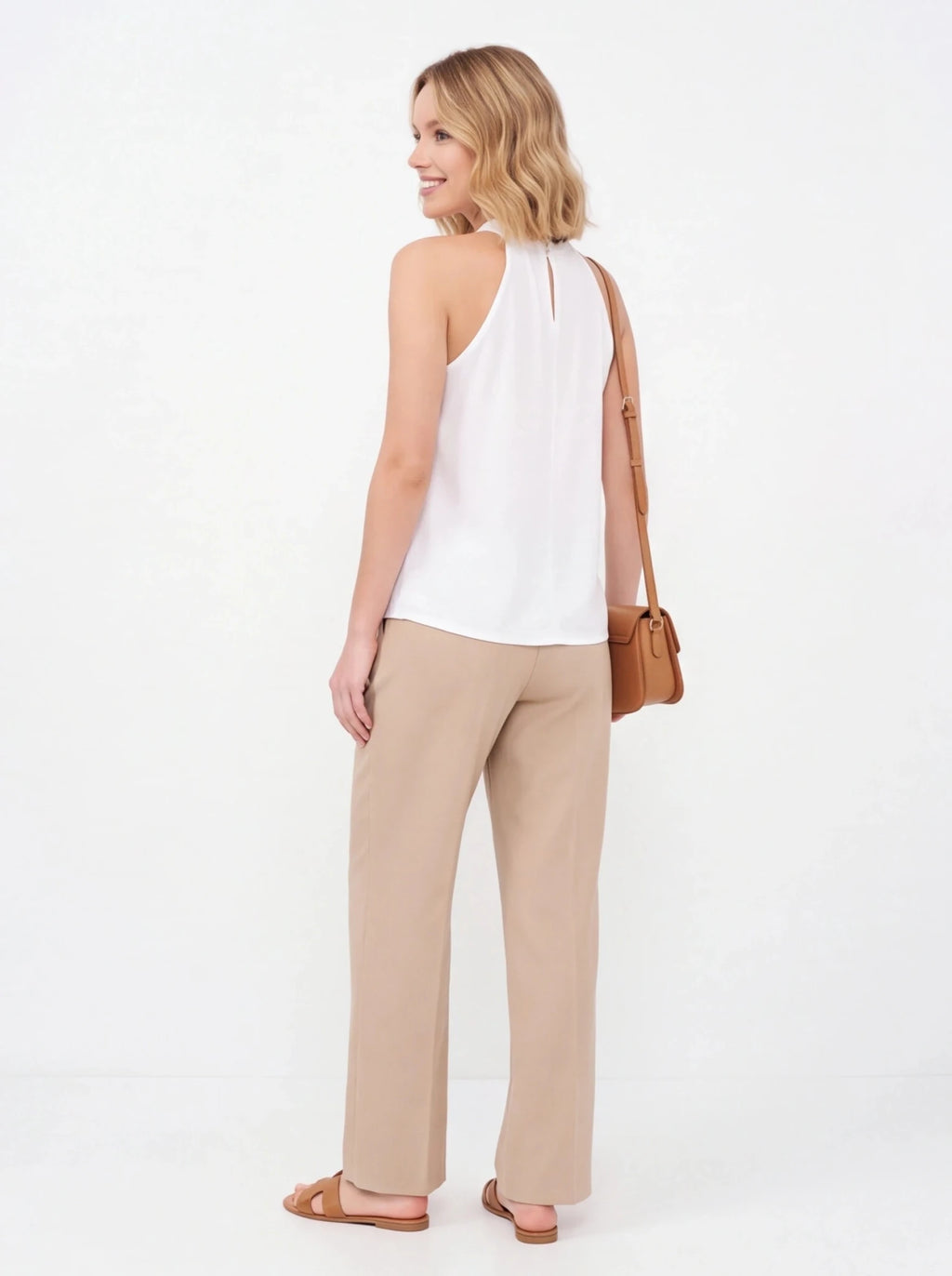 Top halter talla única XS a L/XL - La Flamencona Accesorios