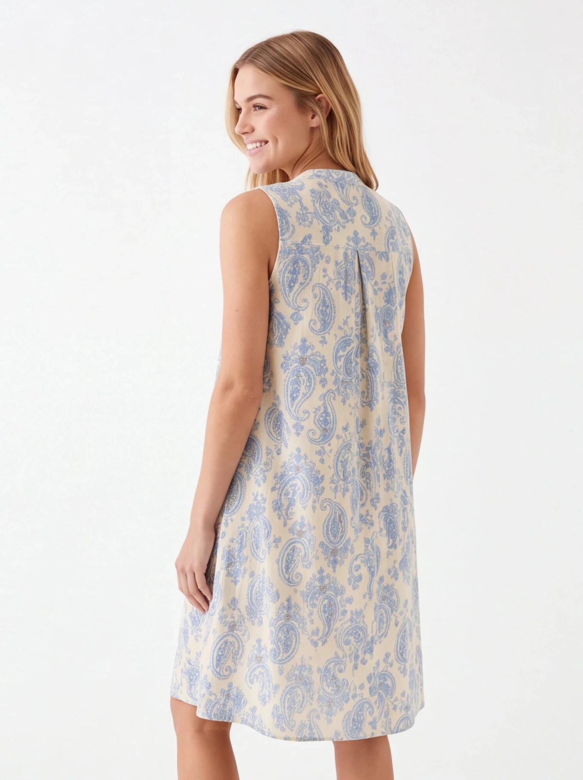 Vestido algodón estampado talla única - La Flamencona Accesorios